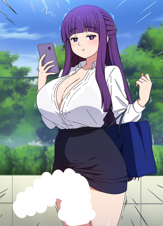 Fern (Office Lady) (Futanari)